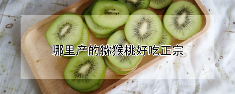 哪裏產的獼猴桃好吃正宗